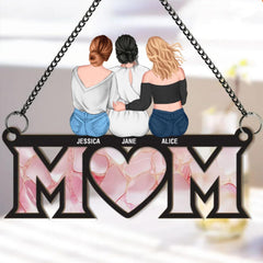 Mother And Daughter Pendant On The Moon