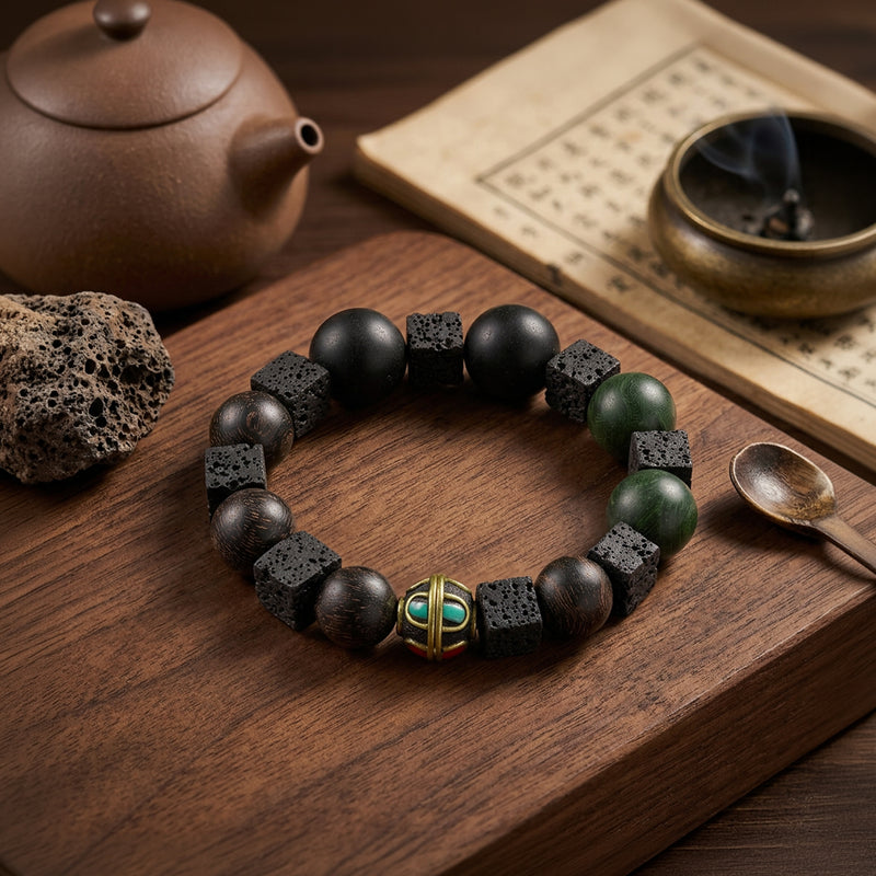 Sacred Dark Wood Bracelet