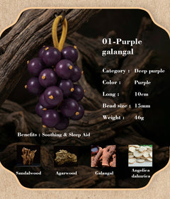 Plum Pendant Keychain