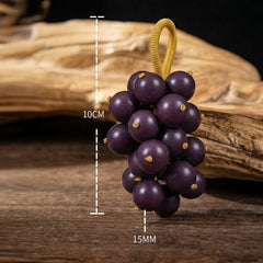 Plum Pendant Keychain