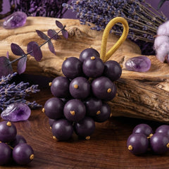 Plum Pendant Keychain
