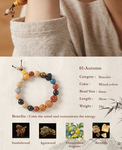Rustic Autumn Bracelet