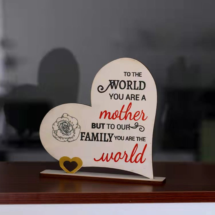 Wooden Ornament Mother You